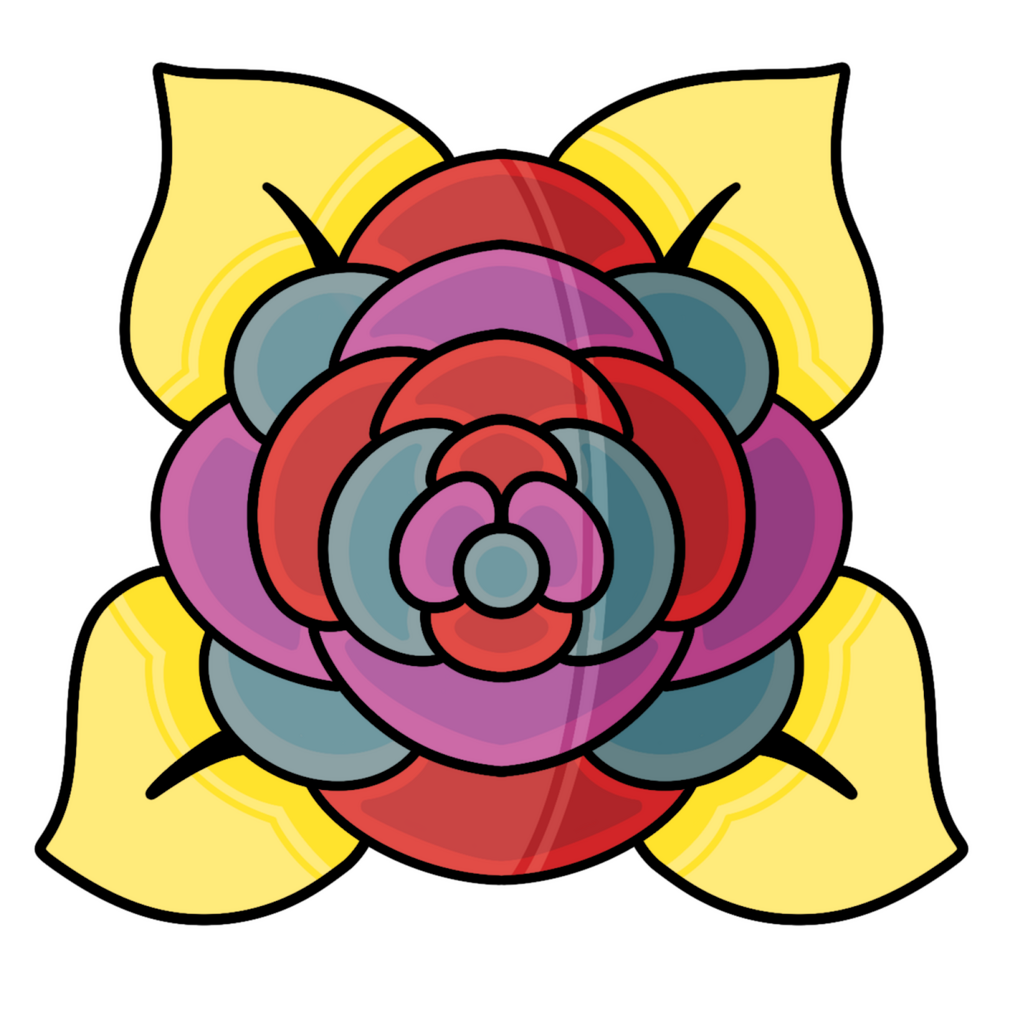 Rainbow Roses